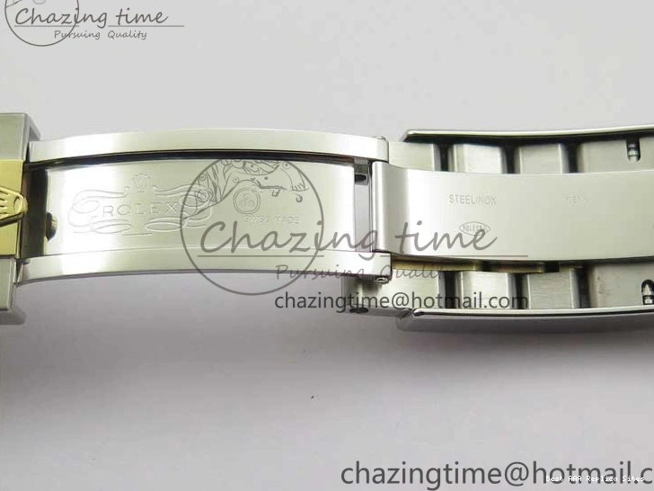 AAA Replica Watches HighQuality Edition Bracelet YG YG 2574 on Best Dial 41mm LB Blue SS Maker SS BP 126613 Submariner 0106